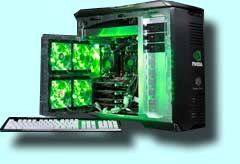 Esta es la propuesta de Nvidia con su nuevo chip grfico nForce 680a SLI: ...una PC capaz de gestionar simultaneamente 8 monitores, 8 Terabytes de datos en disco duro y 4 gigabytes de datos por segundo va red... Suena interesante, no?