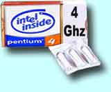 Intel dice que larga el Pentium 4 de 4 Ghz recin en el 2005... Si no se apura y AMD le gana otra vez la cuereada, esta CPU corre el riesgo de convertirse en un carsimo supositorio de alta tecnologa... ;)